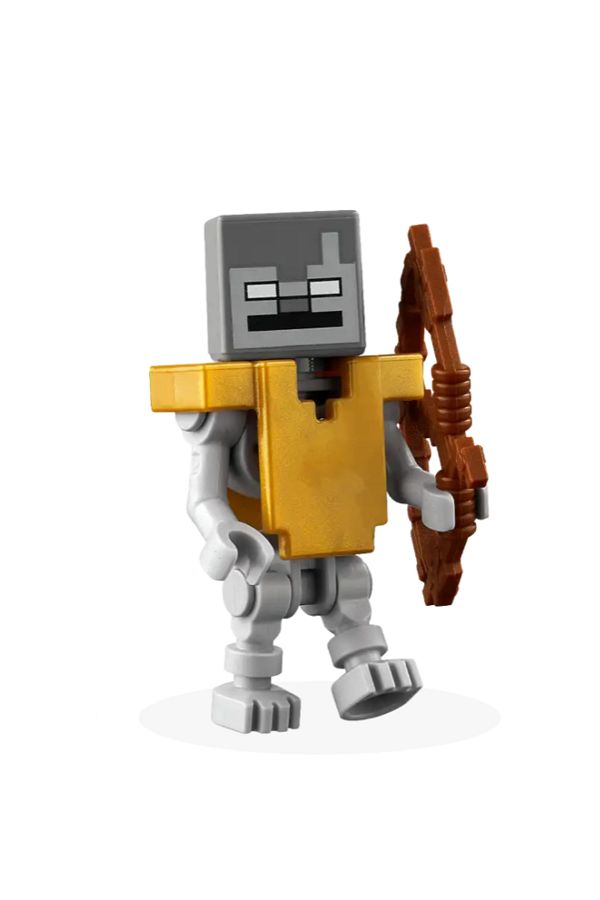 LEGO-Minecraft - Golden Armored Stray Minifigure 1
