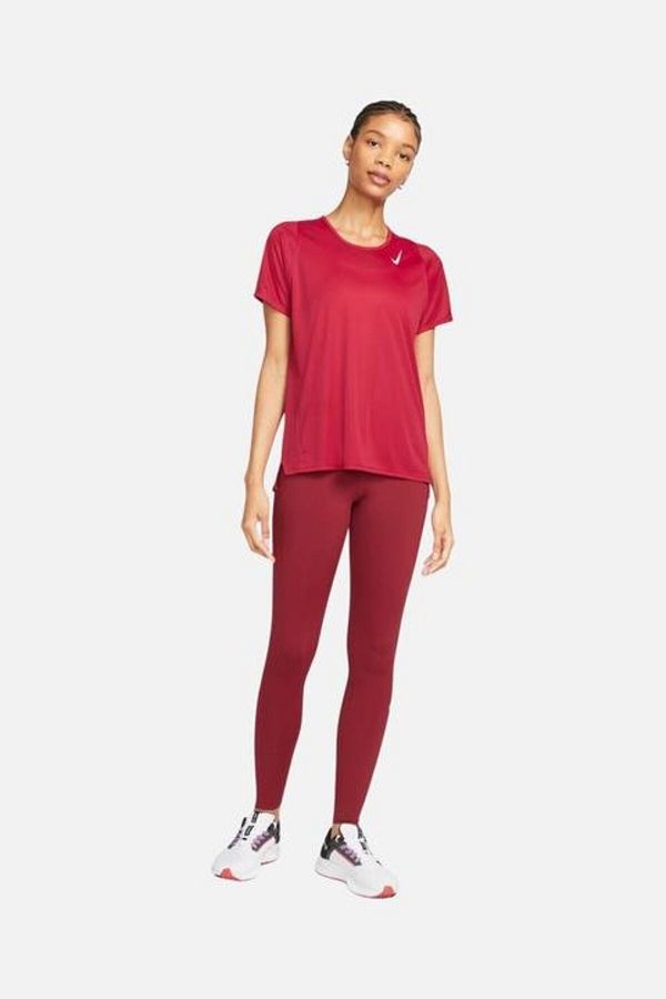 Nike Leggings Burgundy Normal waist Trendyol