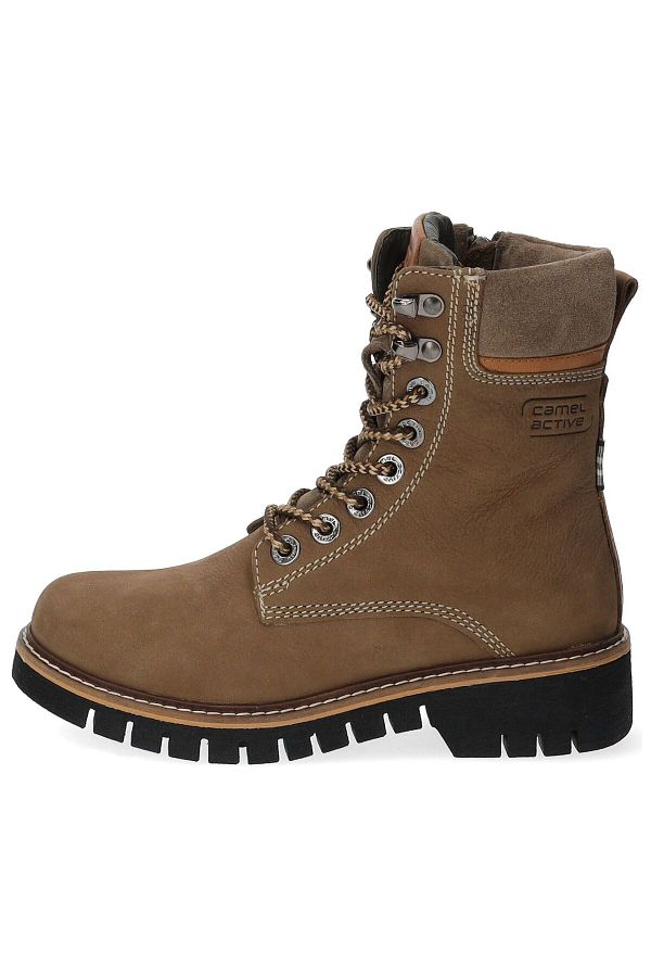 Camel Active Ankle Boots Khaki Block Trendyol