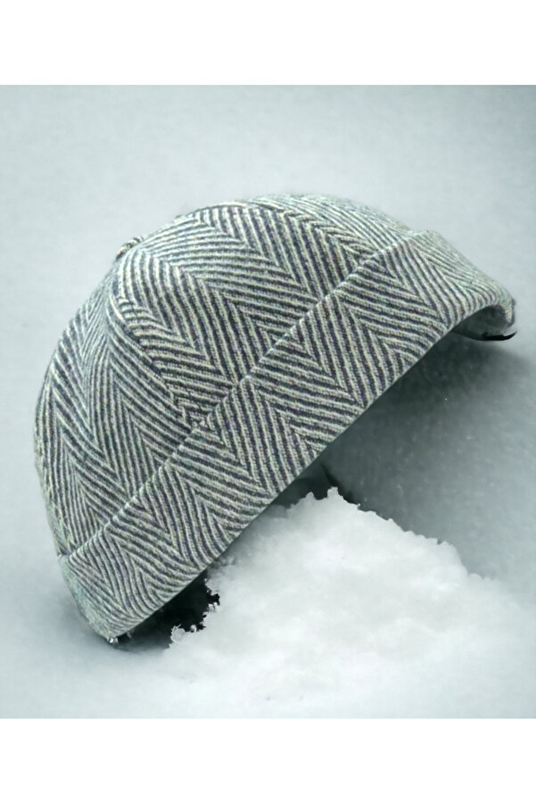 3pcs Short Fisherman Beanie Hat For Men Women Wool Knit Cuff Winter Warm Hats