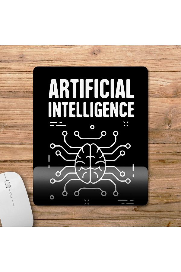 Pixxa-Artificial Intelligence - AI - Artificial Intelligence - ChatGPT Wrist Support Mousepad Model - 4 1
