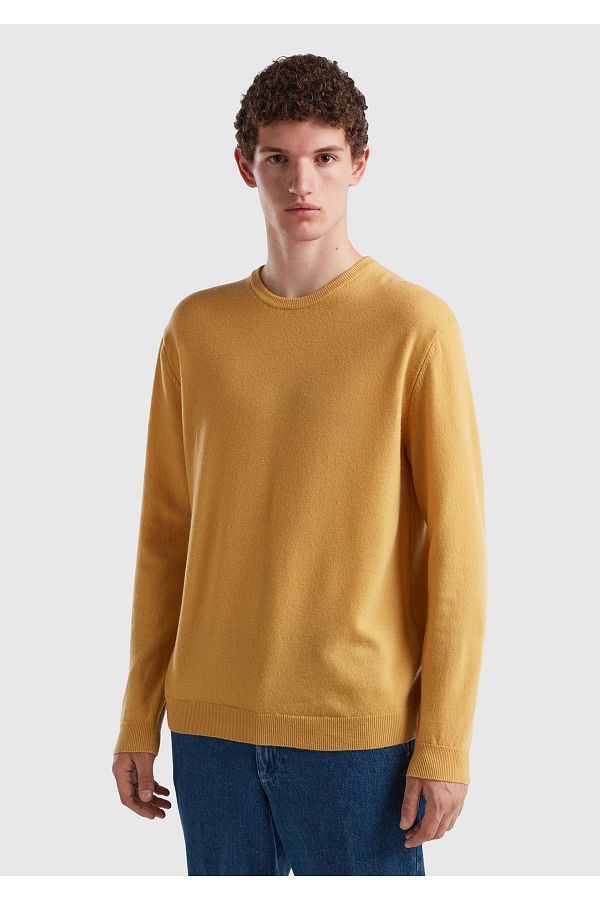 United colors of benetton men's woolen sweater hot sale