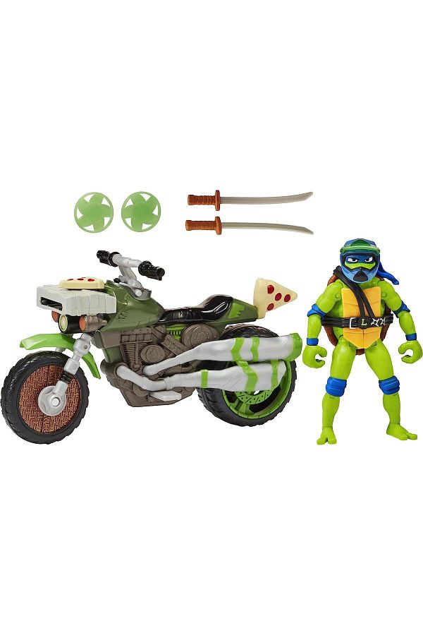 Tmnt motorcycle toy top