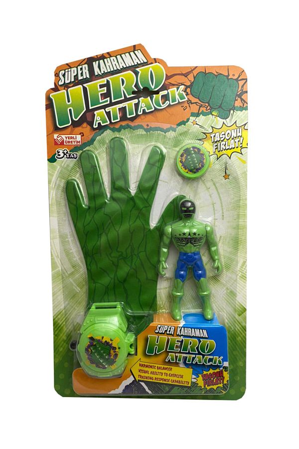 E MacH Hero Attack Superhero Green Gloves Trendyol