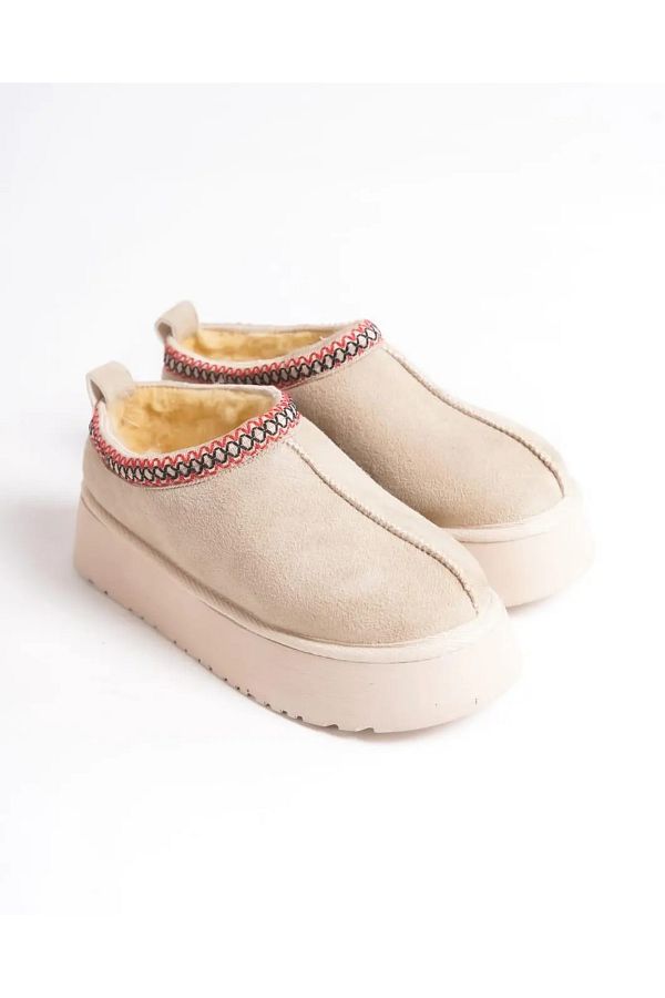 Cenova Buggy Suede Half Women s Boots Trendyol