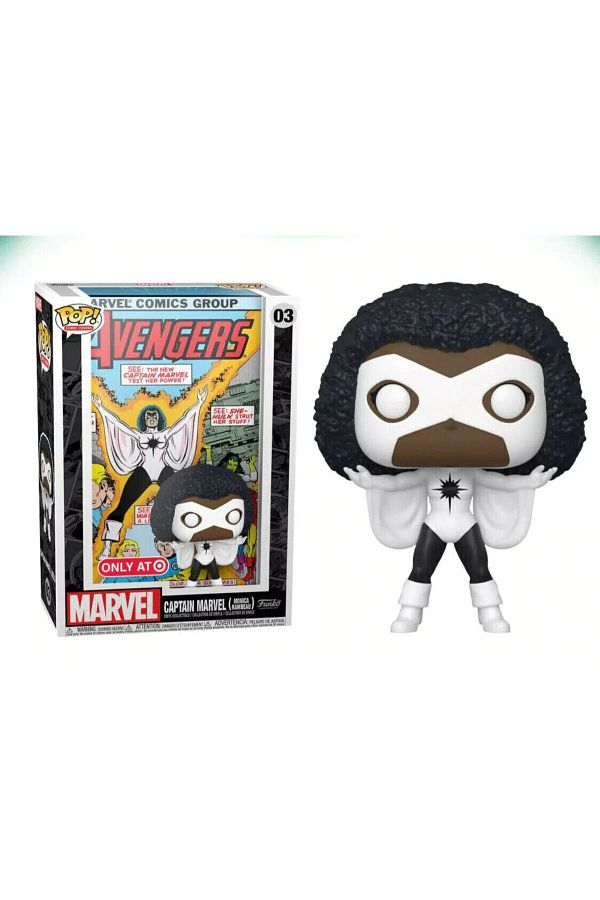 Funko-POP! Marvel - Comic Covers - Captain Marvel (Special Edition) #03 Figure 1