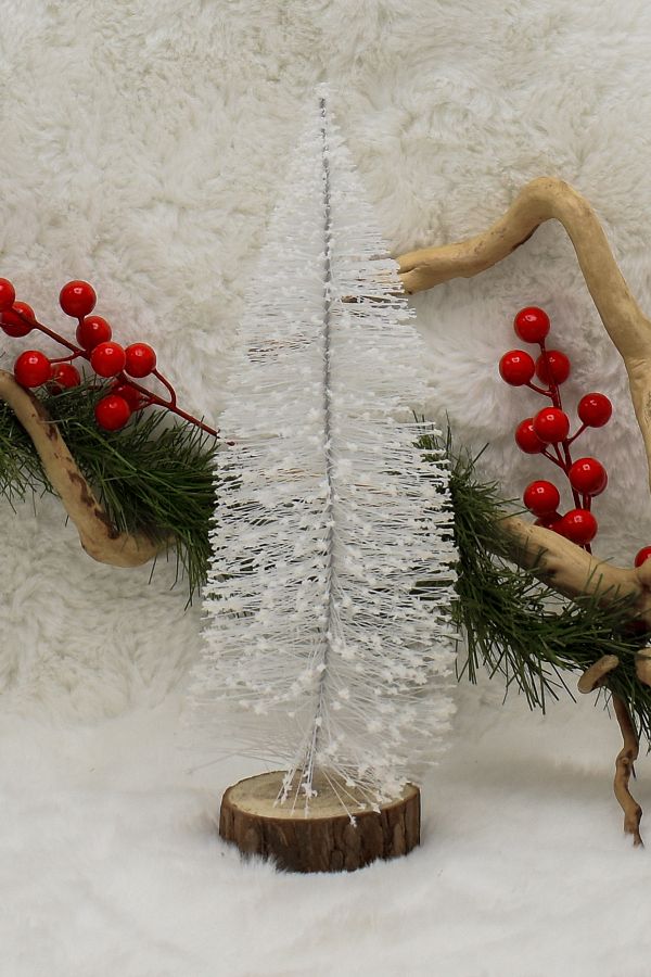 Waldern-Mini White Pine Tree 25 cm Christmas Ornament 1