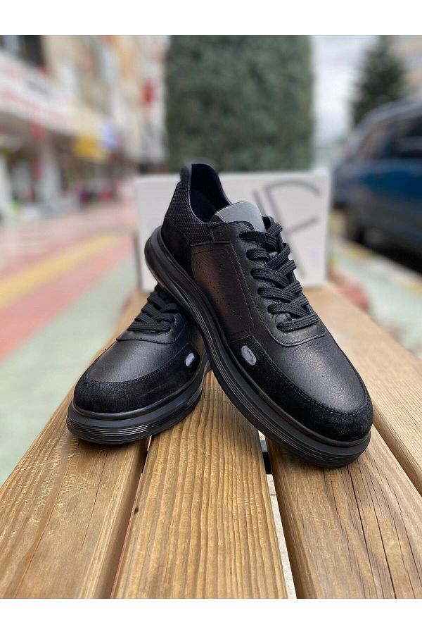 JAMES FRANCO James Franco Genuine Leather Flexible Sole Men s Shoes 1009 01 BLACK 8374 Trendyol