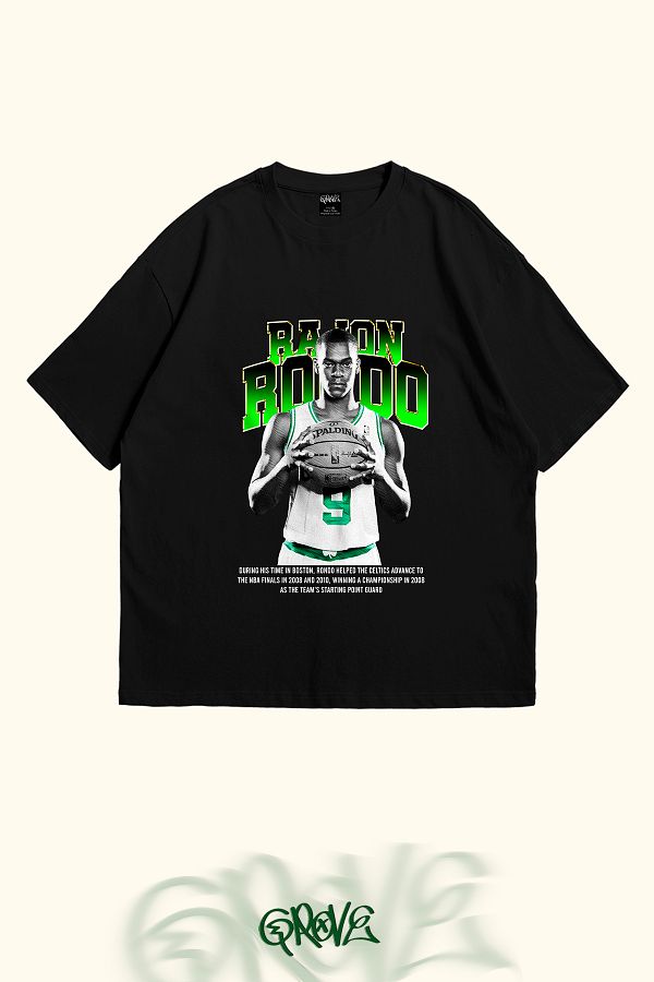 Grove Fashion Rajon Rondo Printed Unisex Oversize T shirt Trendyol