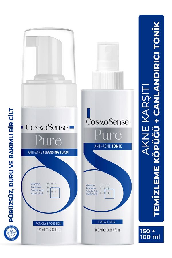cosmosense-Anti-Acne Cleansing Foam + Tonic Set 1