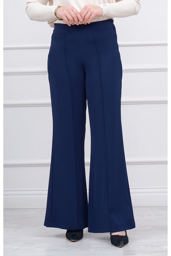red show-Pantaloni bleumarin 20590 1