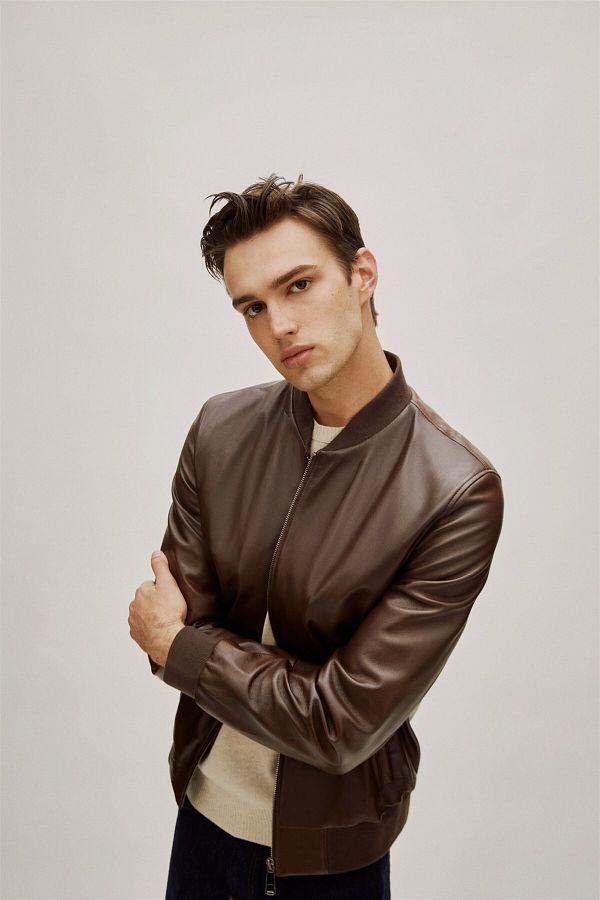 Elle Jacket Brown Bomber jackets Trendyol