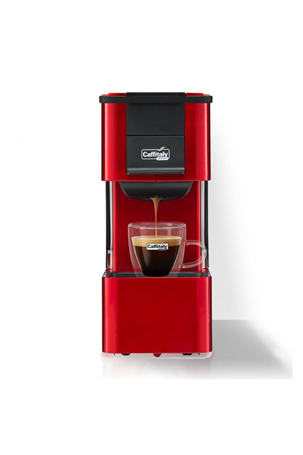 CAFF TALY CAPSULE COFFEE MACHINE CAFFITALY SYSTEM IRIS S27 RED Trendyol