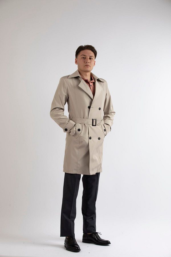 Mens cream trench coat uk online