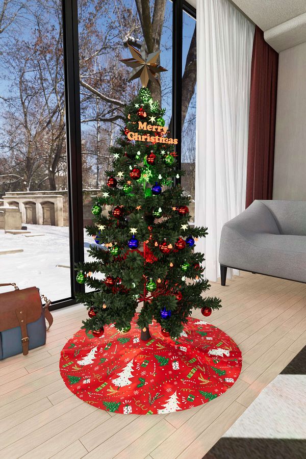 Blanket for christmas tree on sale