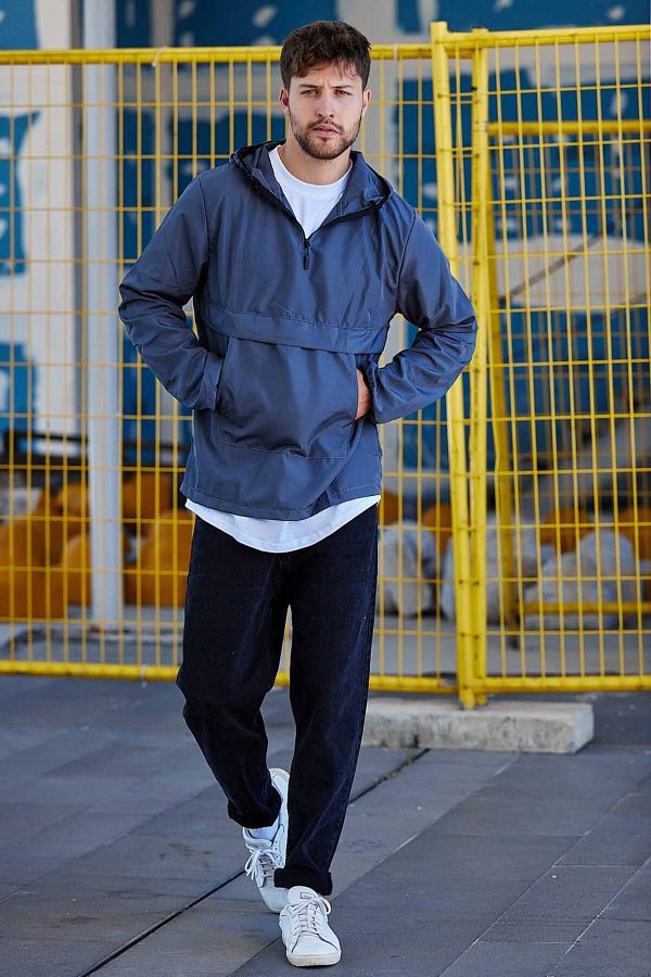 Windbreaker kangaroo pocket best sale
