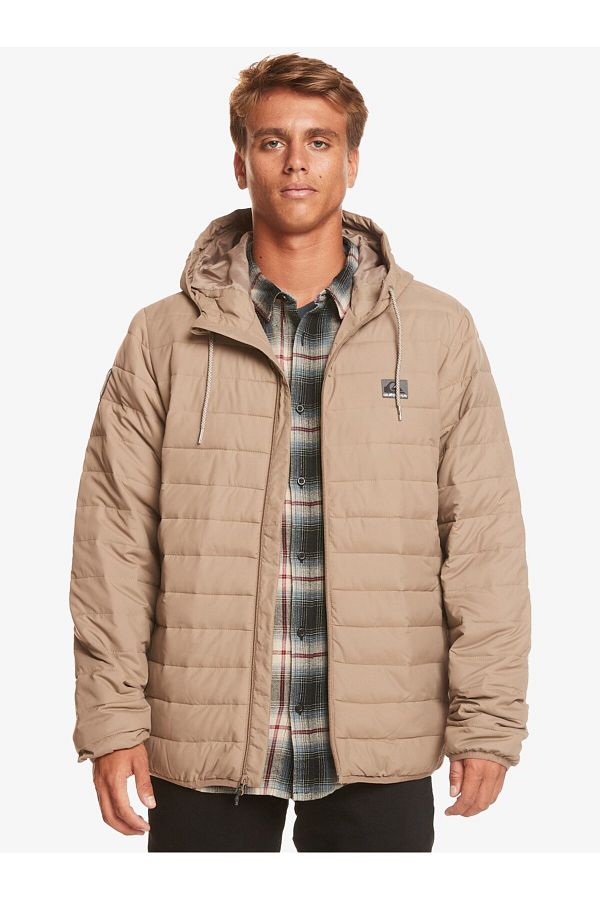 Quiksilver Quiksilver Men s Scaly Hood Fossil Jacket Eqyjk04008 112