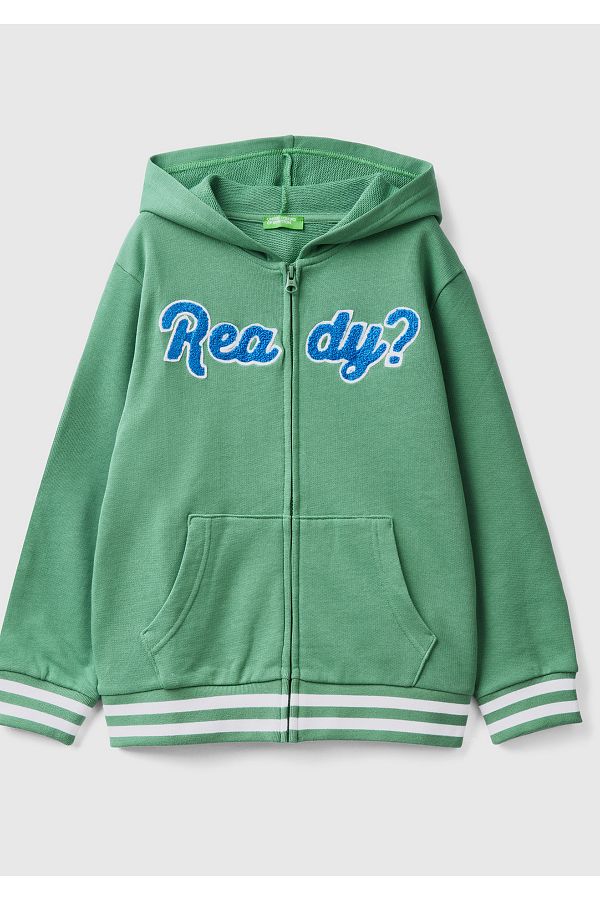 0-12 Benetton-Green Sweatshirt 1