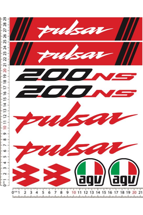 Helmet for pulsar 200 ns red top