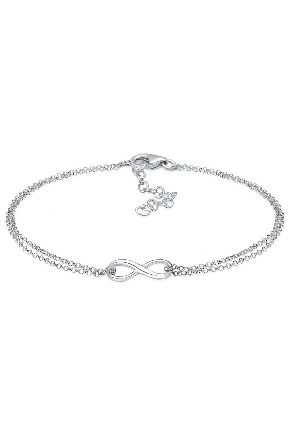 ELLI-Armband Unendlichkeitssymbol Love Unendlich 925 Sterling Silber 1
