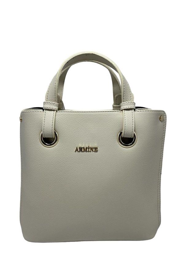 Armine-247 Skin Hand & Shoulder Bag SCR247 cream 1