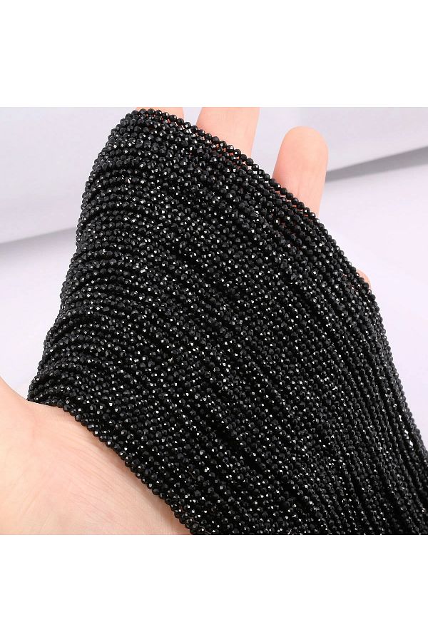 HASAN ERDOĞAN-5 Strings of 3 mm Crystal Glass Beads 1