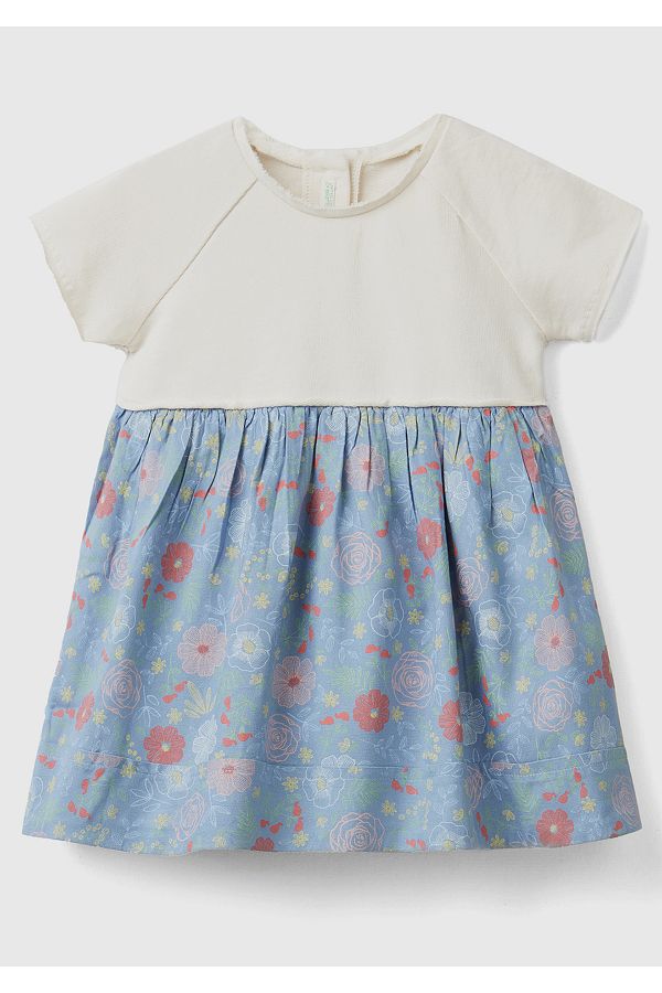 United Colors of Benetton Baby Girl Cherry Rotten Dress Trendyol