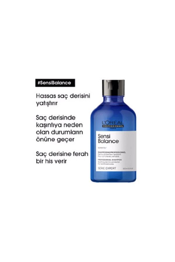 L'oreal Professionnel-Expert Sensi Balance - Relaxing Shampoo for Sensitive Scalp 300 Ml 1