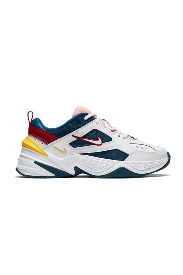 Nike m2k tekno sales sneakers with leather
