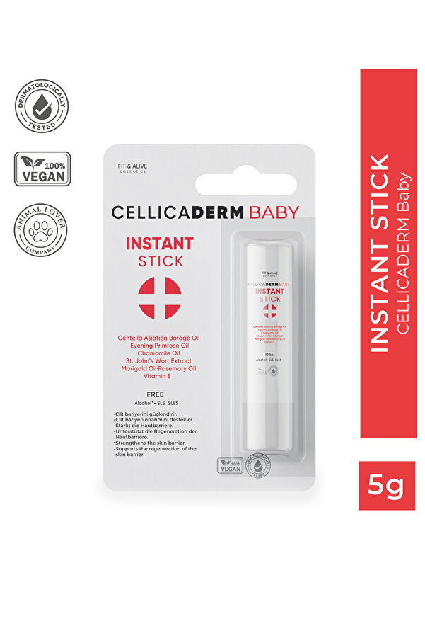 Fit & Alive Fitalive Cellicaderm Baby Instant Stick - Doğal Stick
