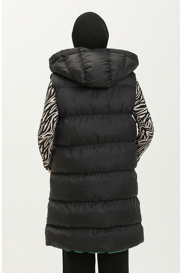 Emerald green puffer vest clearance