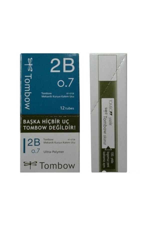 Tombow-Min Versatile Pen Tip 2b 0.7 Mm Box of 12 R7-gt2b 1