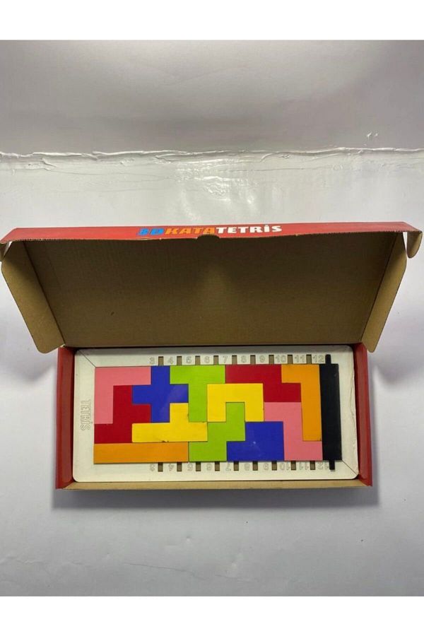 Elif İş Eğitim-Wooden 3d Kata Tetris Intelligence Game 1