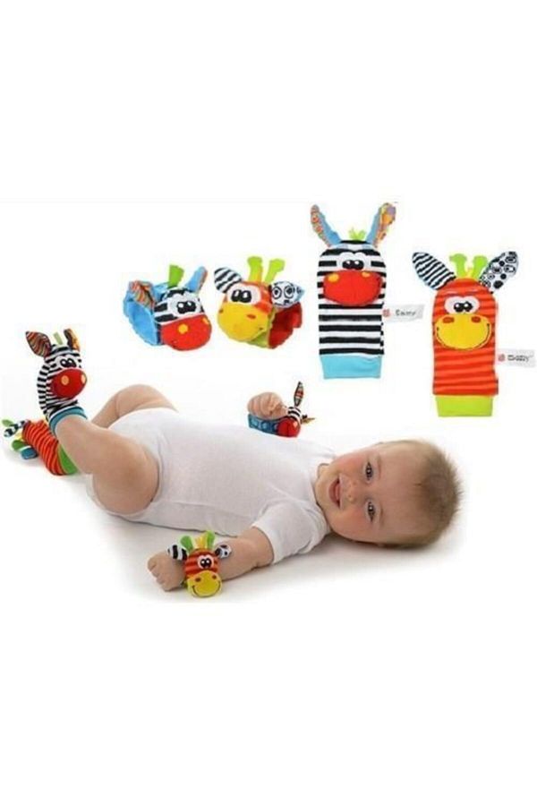 Sozzy Toys-Szy101 - Rattle Socks and Bracelet Set 1