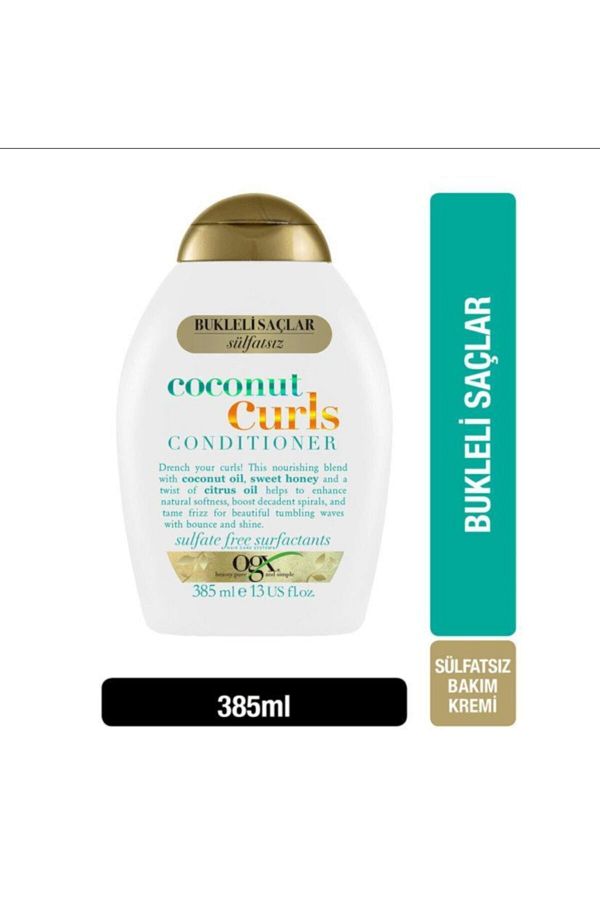 OGX-Coconut Cream - 385 Ml Curl Conditioner 1