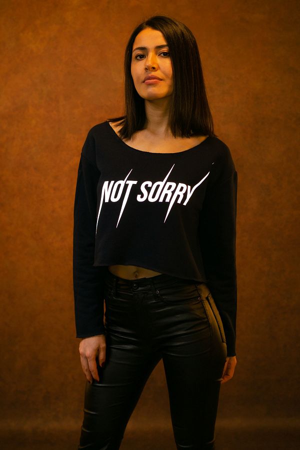 Black reflective sweatshirt clearance
