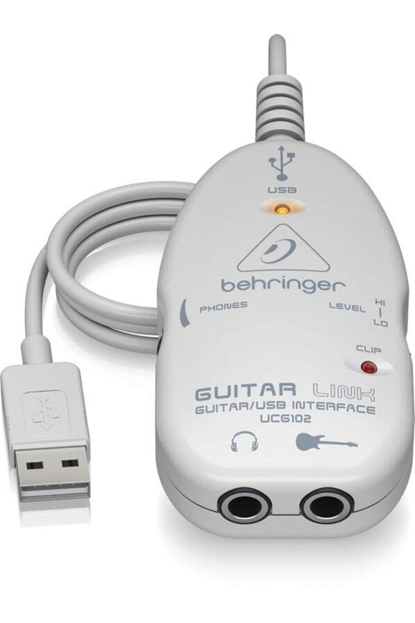 Behringer-Ucg102 The Ultimate Guitar-to-usb Interface For Recording And Jamming With Your Pc/mac 1