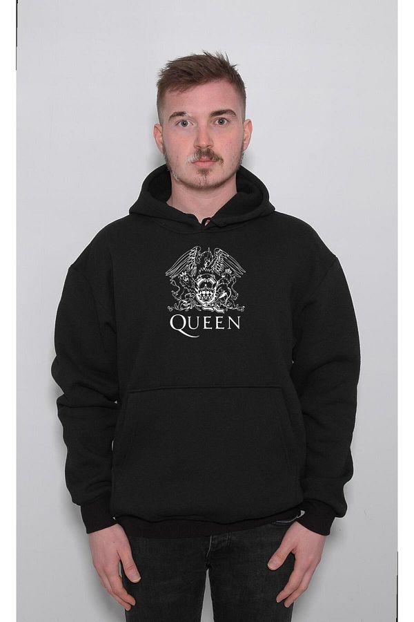 BIGROON Queen Freddie Mercury Unisex Hooded Sweatshirt Trendyol