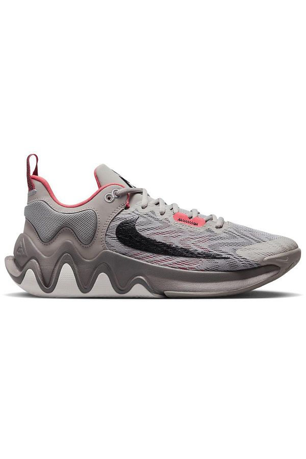 Grey nike basketball shop shoes