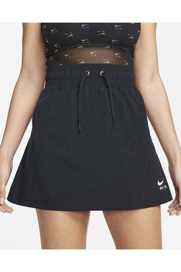 Nike Air High Waisted Woven Black Women s Sport Skirt Trendyol