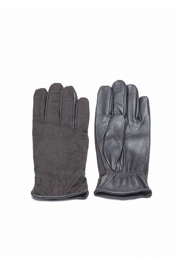 Ramsey-50% Wool Brown Gloves, 50% Leather 1