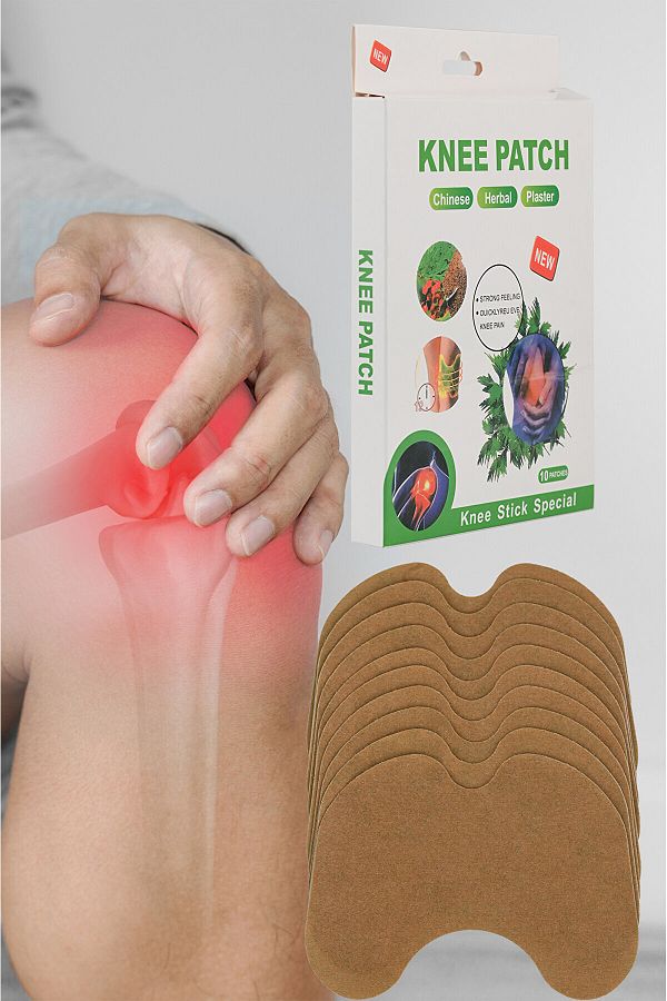 Uniquem-20 Pieces Knee Heat Band - Knee Patch XLM15528 1