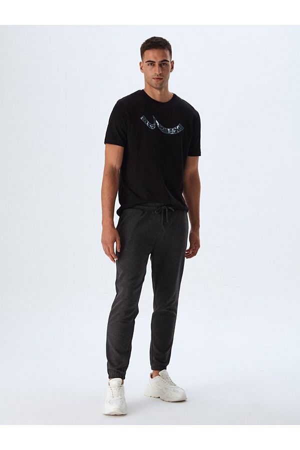 Ltb-Corded Elastic Leg Anthracite Tracksuit 1