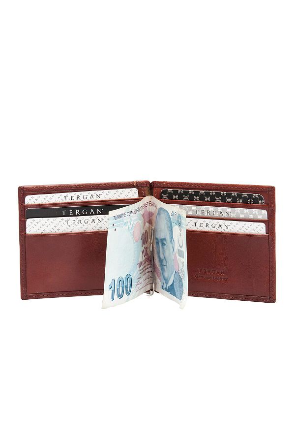 Tergan Tan Leather Men s Wallet 01399b01 Trendyol