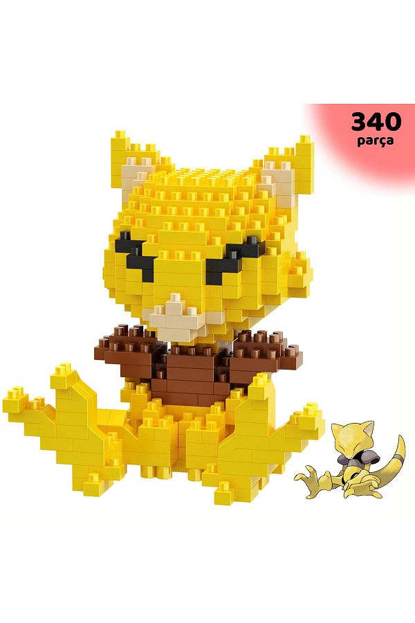 ThreeMB Toys-Pokemon 3Part Block Puzzle Abra 1