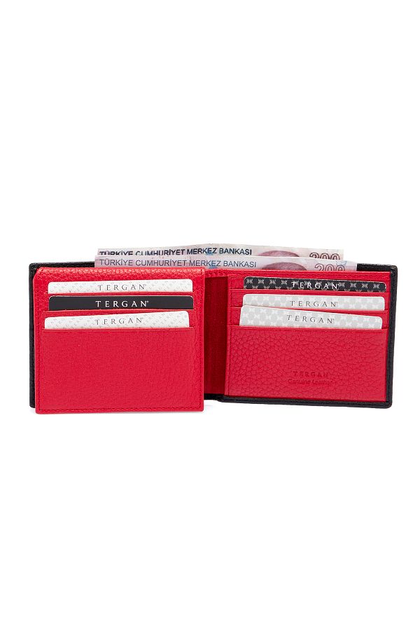 Tergan Black Leather Men s Wallet 01648s6l Trendyol