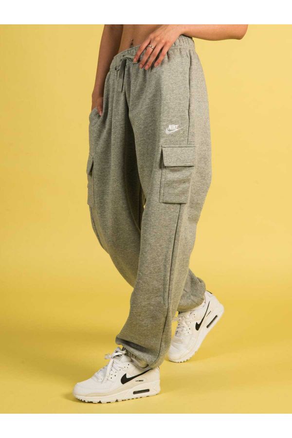 Nike Older Unisex Club Fleece Cargo Pant - Dark Grey