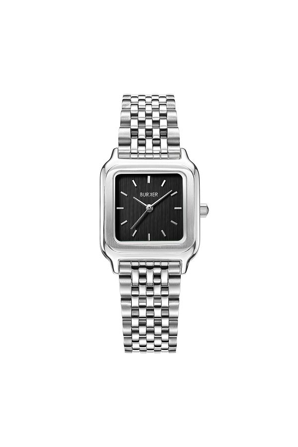 Burker Watches Women s Watch Macy Silver Black Trendyol