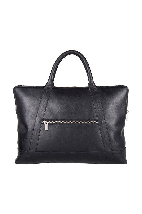 Cowboysbag Cowboysbag Frederick Zwarte Leren Laptoptas 2213 000100 Trendyol