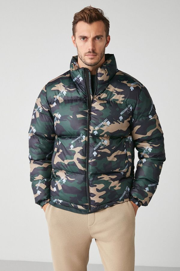 Stand camouflage coat shop